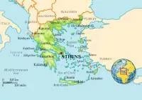 Тасос на карте Греции